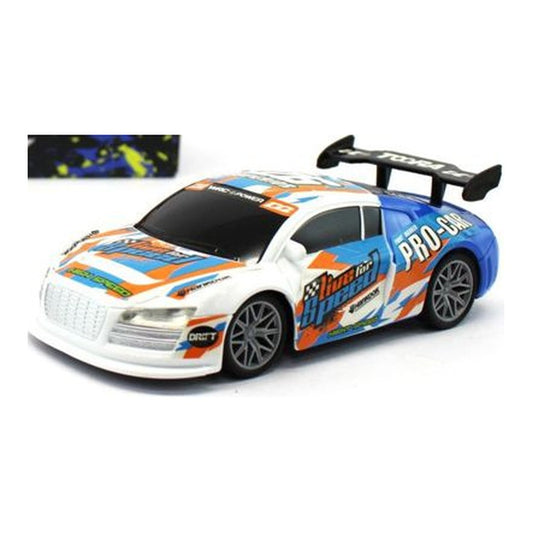 Carro Telecomandado 4 Canais 26x11x9 CM (Modelo 1) - Branco/azul