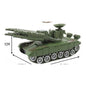 Tanque Telecomandado 4 Canais 28x12x12 CM - Verde