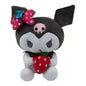 Peluche Kuromi 30CM - c/ Morango Vermelho