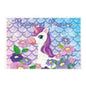 Puzzle Unicórnio 24 peças - Unicórnio e Flores