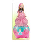 Boneca Dançarina c/ Som e Luz 20 x 14 Cm - Rosa