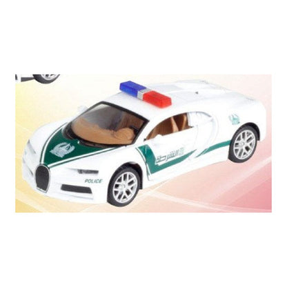 Mercedes GTR e McLaren Polícia de Metal de Recuo 1:32 - Modelo Mclaren