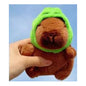 Peluche/Porta-Chaves Capivara - Capuz Verde