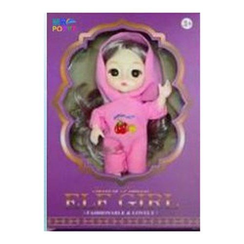 BONECA ELF GIRL - Lenço Rosa