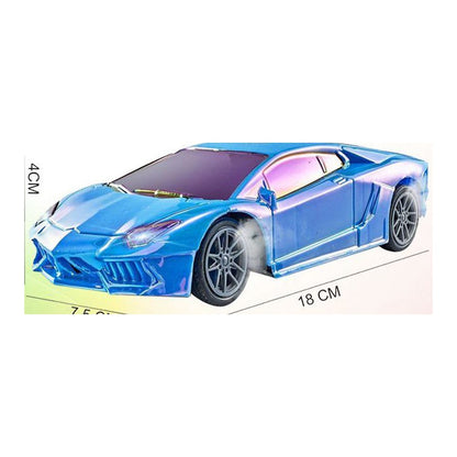 Carro Telecomandado 1:24 com Acabamento Metalizado Colorido - Azul