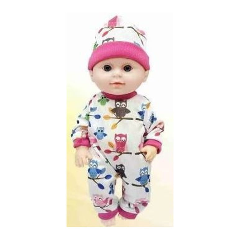 Boneco c/ Som 30 Cm Altura - Corujas