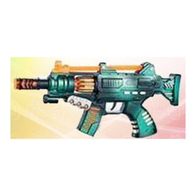Pistola de Brincar c/ Luz e Sons - Verde