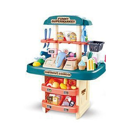 Balcão de Compras/ Cozinha para Crianças - Balcão de Compras