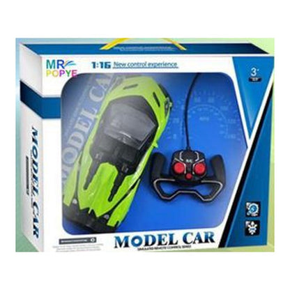 Carro Telecomandado 1:16 4 Canais com Luzes - Verde