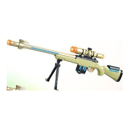 Pistola de Brincar c/ Luz e Sons - Verde
