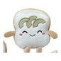 Peluche Kawaii Comida Divertida 20 Cm - Tosta com Abacate
