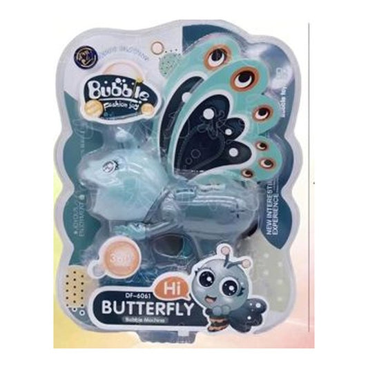 Pistola Automática de Bolhas de Sabão Broboleta - Azul