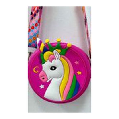 Bolsa Unicórnio - Rosa Escuro