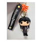 Porta-Chaves Wednesday Estilo Chibi - Uniforme Escuro