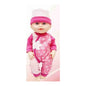 Boneco c/ Som 30 Cm Altura - Rosa Floral