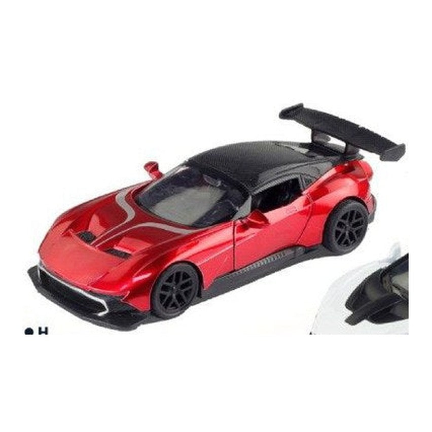 Carro Desportivo Clássico de Metal de Recuo 1:32 - Vermelho