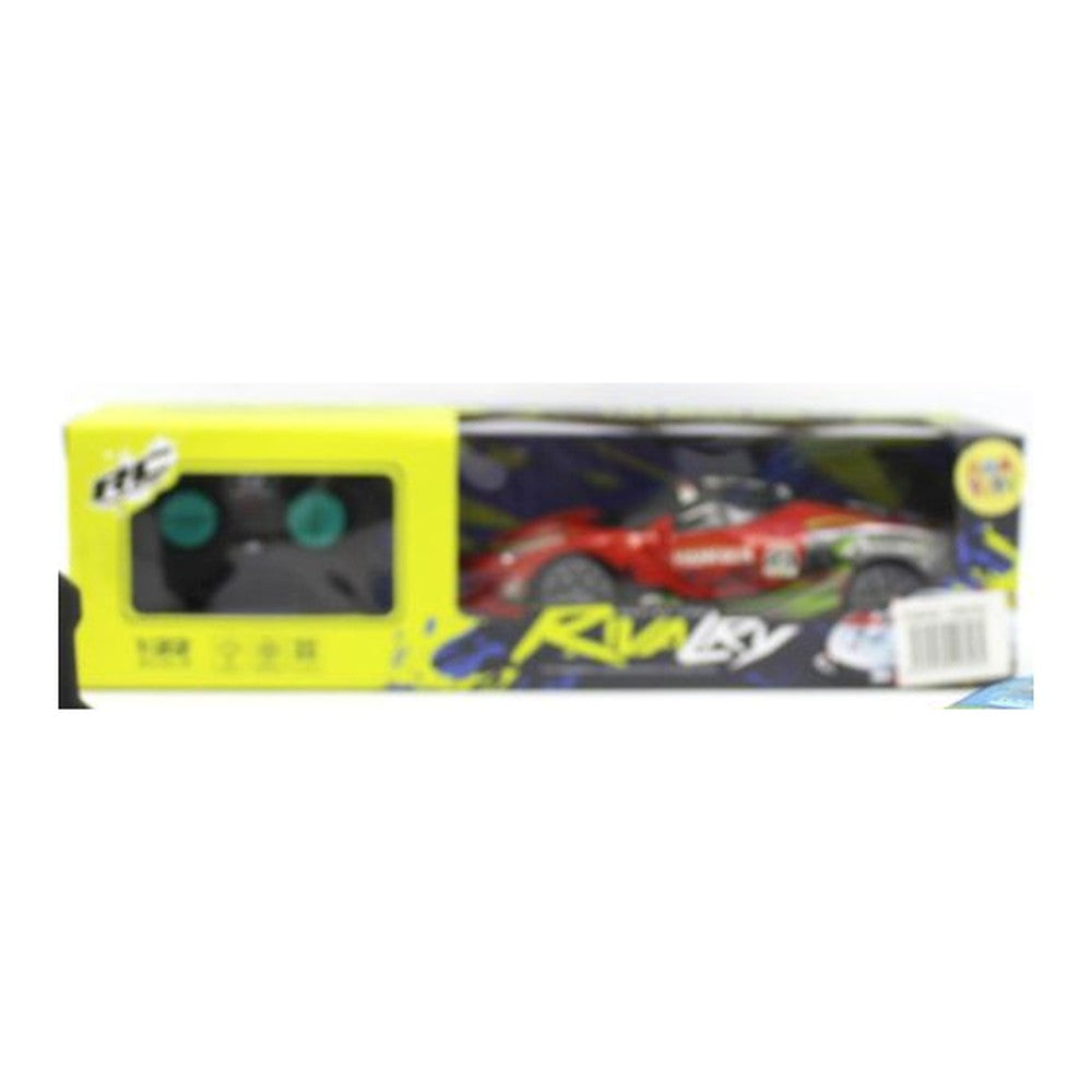 Carro de Corrida Telecomandado Recarregável 4 Canais 33x10x10 CM - Vermelho