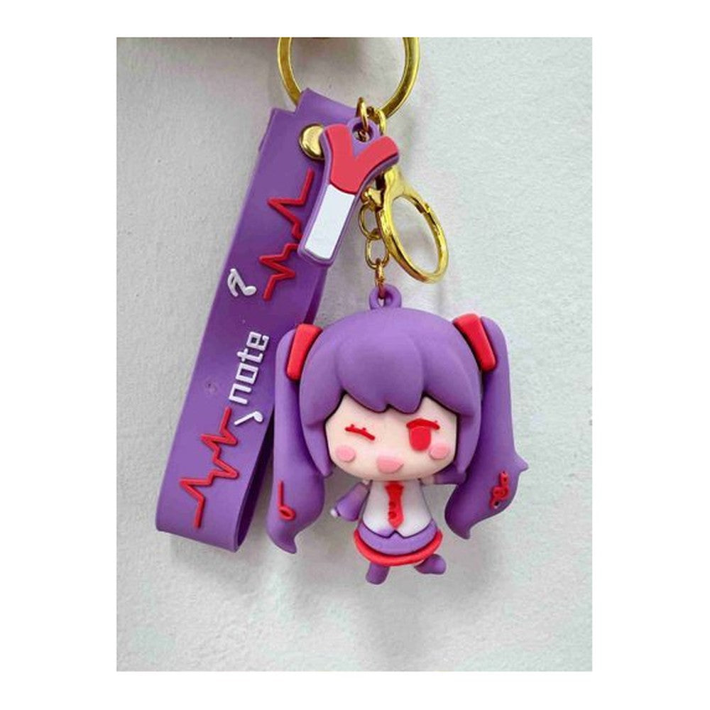 Porta-Chaves Hatsune Miku - Roxo