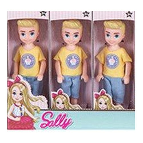 Boneco Namorado Sally 14 Cm - Amarelo