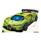 Carro de Corrida Telecomandado 1:20 4 Canais com Luzes 3D - Verde
