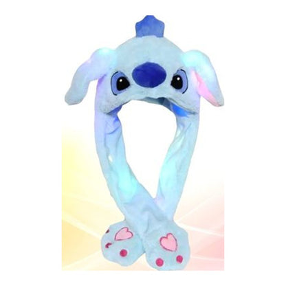 Gorro Felpudo Stitch - Azul