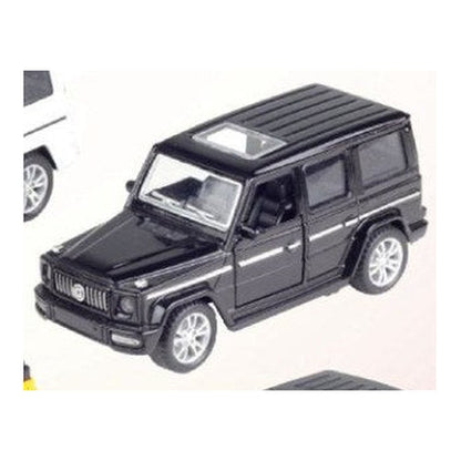 Mercedes G Jeep de Metal de Recuo 1:32 Sortidos - Preto
