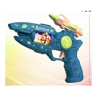 Pistola de Brincar c/ Luz e Sons - Azul