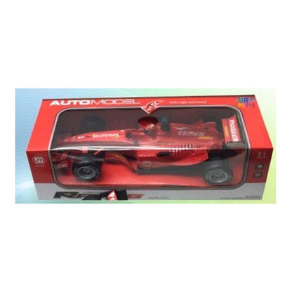 Carro de Fórmula 1 de Fricção com Luz - Vermelho