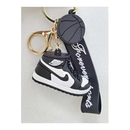 Porta-Chaves Sapatilha Nike - Preto e Branco
