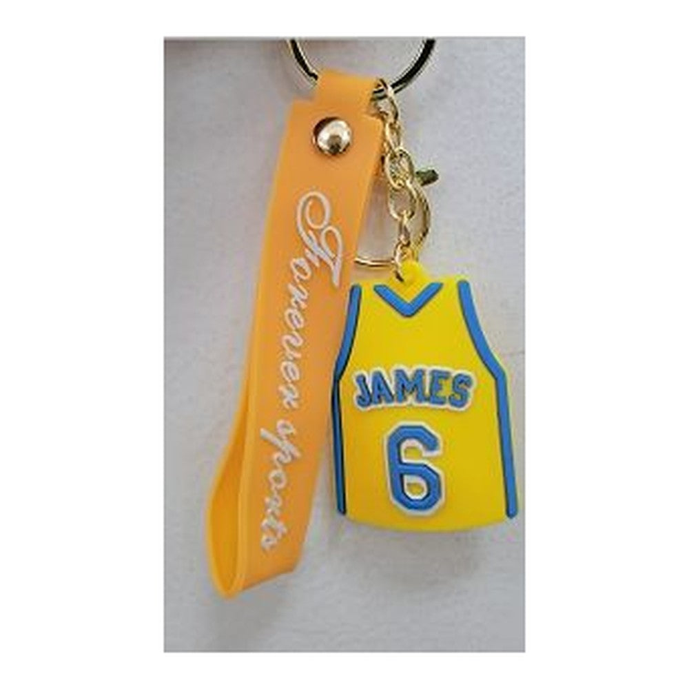 Porta-Chaves Camisolas de Basquetebol e Futebol - James 6