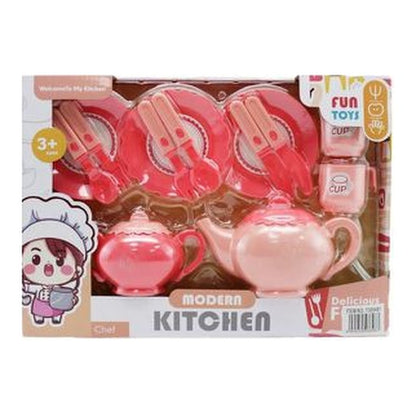 Utensílios de Mesa 35x25x5Cm - Rosa