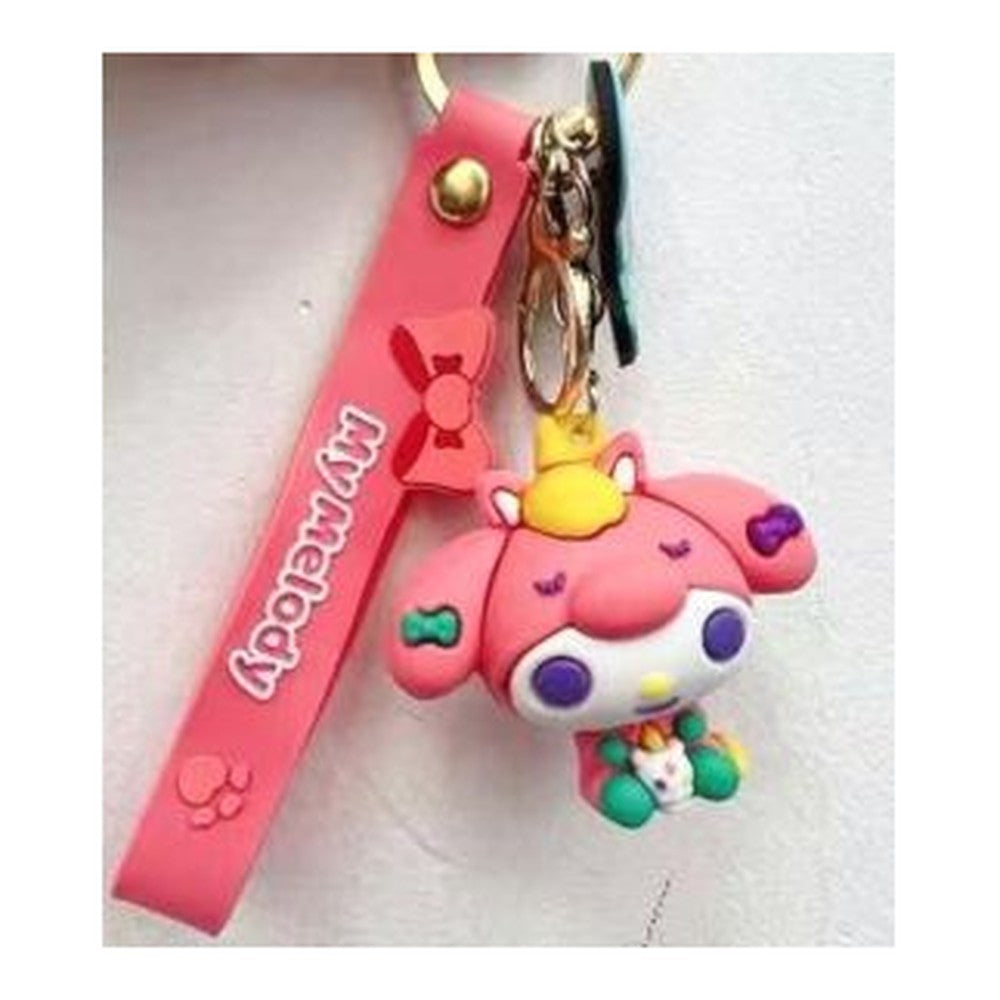 Porta-Chaves Kuromi - My Melody c/ Coroa