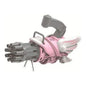Pistola Automática de Bolhas de Sabão c/ Luz e Som - Rosa