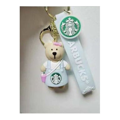 Porta-Chaves Starbucks - Azul Claro