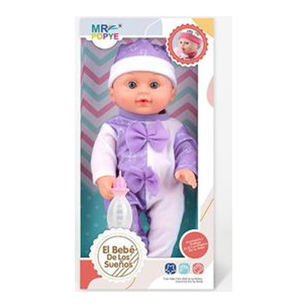 Boneco "Bebé dos Sonhos" - Lilás
