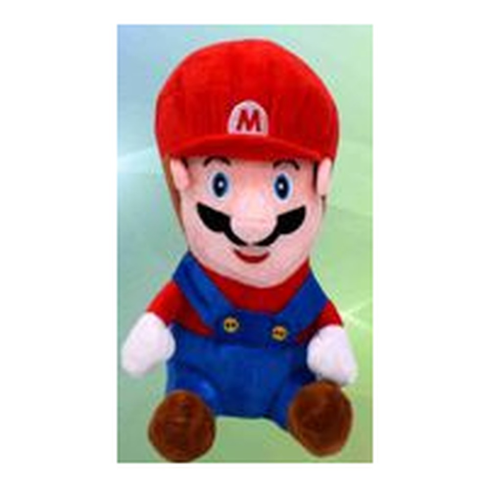 Peluche Super Mário/Luigi 20.3CM - Vermelho