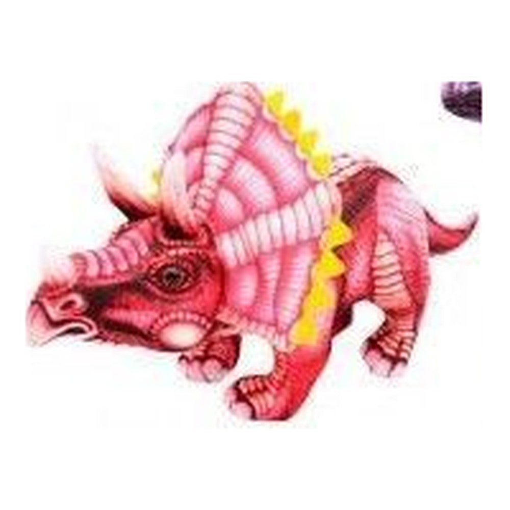 Peluche Dinossauro 4 Modelos 30CM - Vermelho