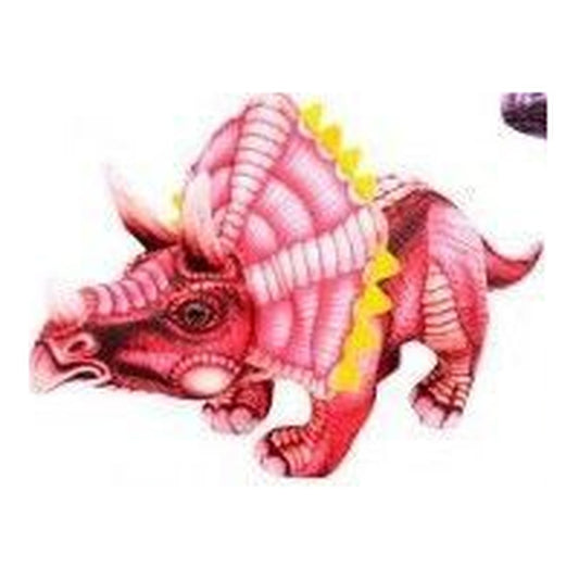 Peluche Dinossauro 4 Modelos 30CM - Vermelho