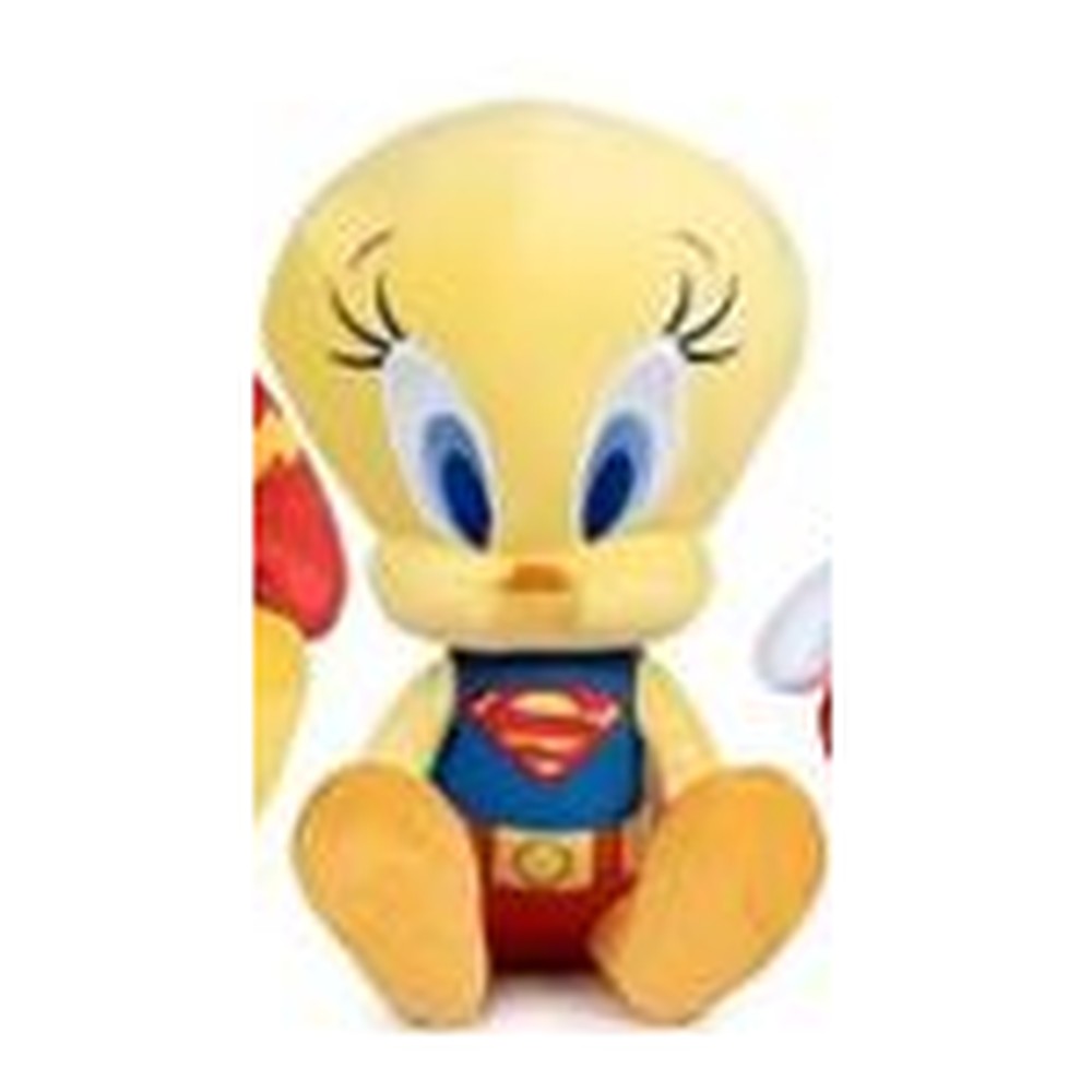 Peluche Looney Tunes - Edição Super Heróis 25CM - Amarelo